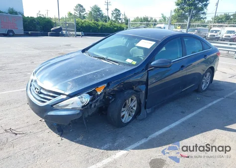 2013 Hyundai Sonata Gls z USA, uszkodzony, nr VIN 5NPEB4AC2DH688768